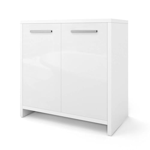 Vicco Waschbeckenunterschrank Weiß Hochglanz/Weiß Kiko 58x60x33 cm -...