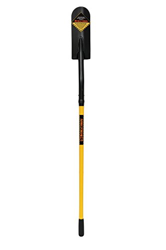 Structron Drain Spade 14 Gauge Shovel with Premium Fiberglass Handle (Various Size and Style)