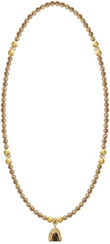 Image of Five Elements 18K Gold Vermeil 3 Layered Crystal Gemstone Beads Bracelet & Necklace for women Solid 925 Sterling Silver 18K Gold or White Gold Plated jewelry