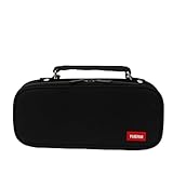 Estojo Multiuso com 2 Divisórias, Alça e Zíper Interno e Externo – Necessaire e Diversos (Preto)