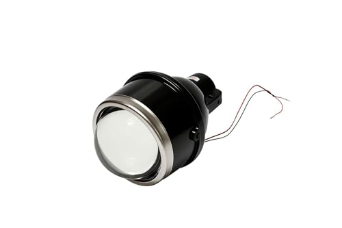 Image of K D Universal 3 Inch Projector Fog Lamp for Cars & Bikes | High Brightness LED | Waterproof, Durable Housing | All Vehicle Compatible Foglight inch (Without Bulb) PAIR (IPH)