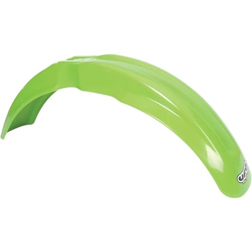 Garde-boue avant vert Kawasaki KX 125 1987-1992 par UFO PLAST pour restauration de motocross