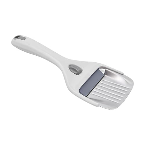 BESPORTBLE Cortador de Queso y Mantequilla de Plástico Abs Mango Ergonómico, Tamaño Pequeño para Cocina Doméstica, Utensilio Multifuncional Adecuado para Repostería y Corte de Jamón