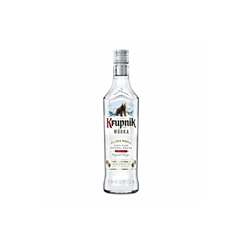 Krupnik Premium Vodka - Crafted with Tradition and Modern Distillation Artistry Perfect for Cocktails or as a Gift for any Occasion 37 5% ABV 70cl