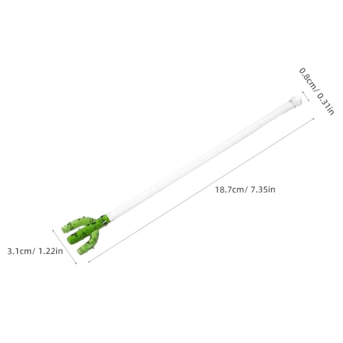 Varillas agitadoras de vidrio compactas y reutilizables de cactus 3