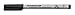 Staedtler Lumograph Non-Permanent Wet Erase Marker Pens, Fine Tip Refillable Colored Markers, 8 Pack, 315 WP8