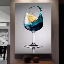 Tableau abstrait moderne pour sublimer un mur blanc sans cadre - 3
