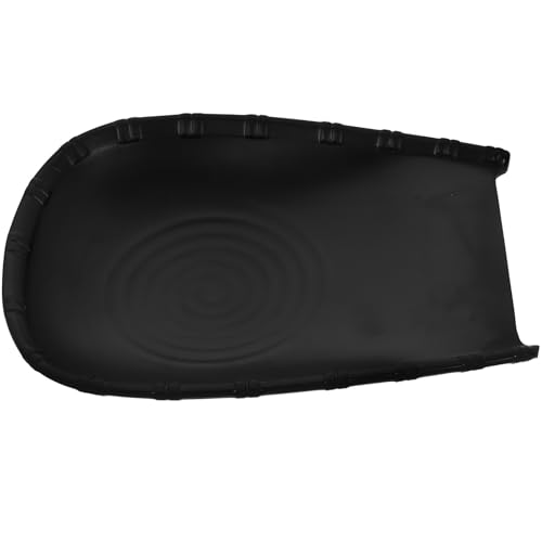 Plato de sushi negro mate de 9 pulgadas HOMSFOU miniatura 1