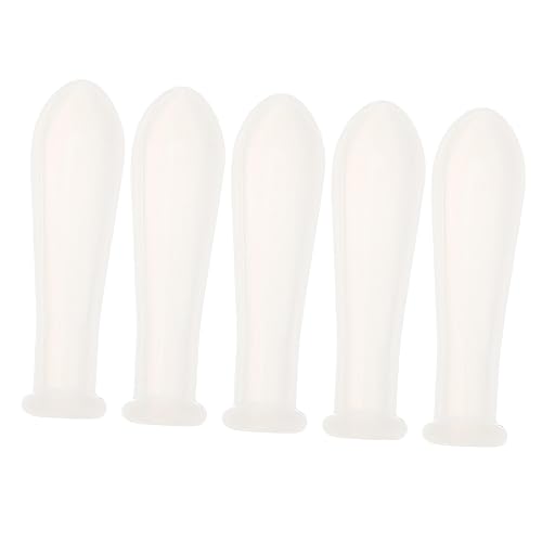 FUNOMOCYA 5pcs Silicone Dropper Cap Laboratory Dropper Caps Pipette Tip Lab Pipette Transfer Cap Graduated Dropper Caps Graduated Droppers Caps Dropper Silicone Caps Black