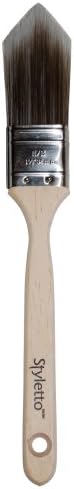 Styletto 00011 1-1/2-Inch Precision Brush for Trimming and Edging