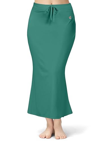 Image of TRENDMALLS Women's Polyester Spandex Saree Shapewear Petticoat for Women, Cotton Blended,Petticoat,Skirts for Women,Shape Wear Dress for Saree Shaper