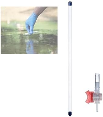 Adjustable PVC Water Sampler Tube, 0.25L/0.5L/1L Liquid Sampling Device for Deep Well, Groundwater, River & Lake Water Testing – 1000ml, 1 Piece