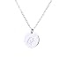 AOLO Best Friend Forever Necklace Initial Necklace G