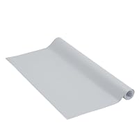 Klebefolie Uni Matt Wolkengrau Dekofolie Möbelfolie Tapeten selbstklebende Folie, PVC, ohne Phthalate, grau, 45cm x 2m, 160µm (Stärke: 0,16mm), Venilia 54347