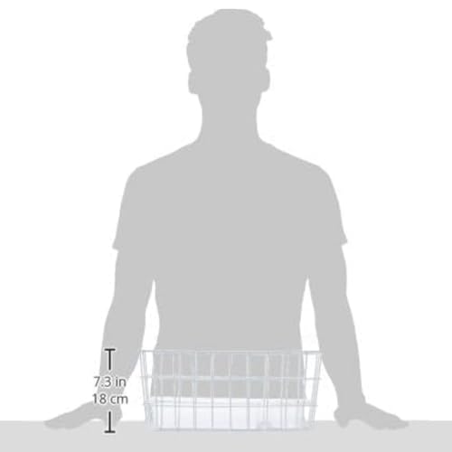 Zimmer Frame Basket | Walking Frame Basket | With Tray and Cup Holder | Perfect Zimmer Frame Accessory | Lightweight, Durable and Spacious | Easily Attaches