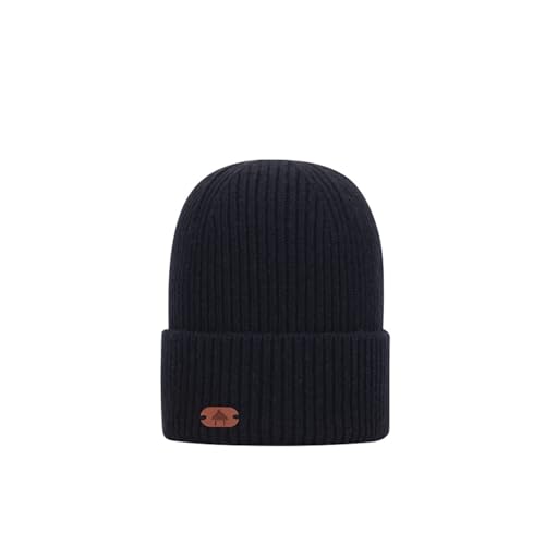 Bonnet d'hiver Cabaia en maille premium douce et finitions soignées sans pompon