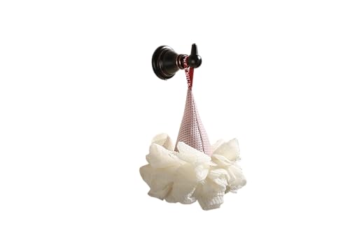 Derengge F-080-NB 4-piece Bathroom Hardware Accessory Set with 18 Inch Towel Bar -Towel Ring- Paper Holder-Robe Hook Oil Rubbed Bronze by Derengge - Used condition - Image 5