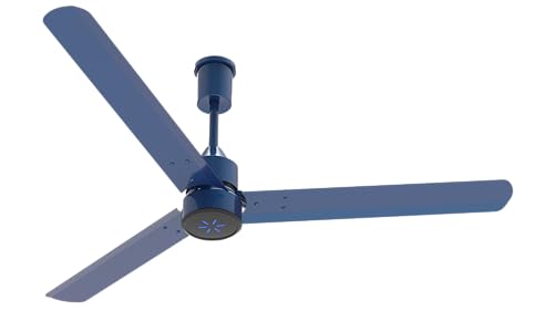 Image of V Guard Zenair Pro BLDC Ceiling Fan For Home | 5-Star Energy Saving | Remote Control | High-Speed 100% Copper Motor | 1.2M (Admiral Blue)
