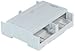 CAMDENBOSS CDIB/6ST/L2 DIN RAIL BOX, SOLID TOP, LOW, OPEN SIDE