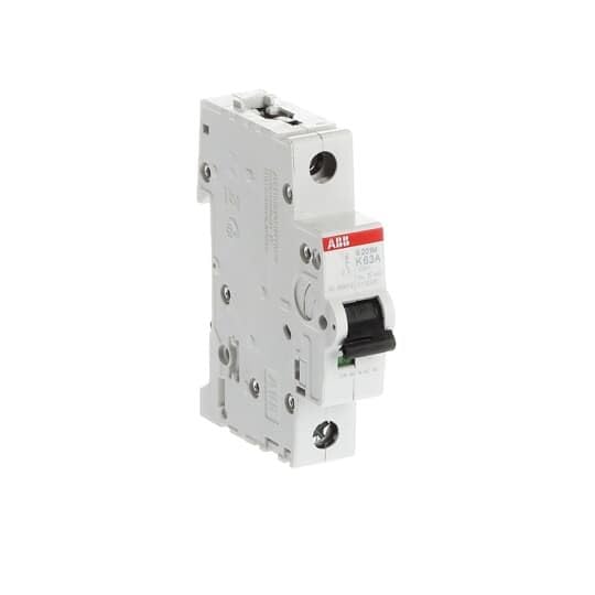 Abb-entrelec s200m-k - Interruptor magnetotermico s201m-k 63a unipolar 1 módulo