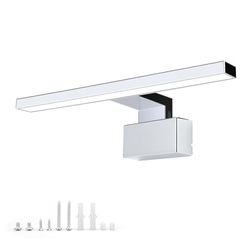 NBEASTKEY LED Badezimmer Spiegel Lampe, Moderne Wandlampe für Badezimmer...