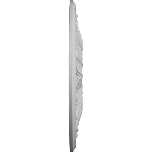 Image of Ekena Millwork CM22BOUWF Bordeaux Ceiling Medallion, Ultra Pure White