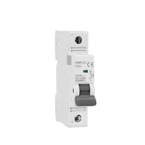 Disyuntor 1P 250VDC 80A para protección de instalaciones solares de corriente continua 2