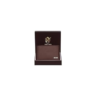 HORNBULL Maddison Men's Brown Genuine Leather Wallet | Branded Quality Wallet for Men with RFID Blocking | Mens Gift Set