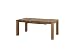LoftStory Mesa de Comedor Extensible de Madera de Roble Polaris 03, 140-230 x 95 x 78 cm, Madera Maciza Roble, Ideal para Cocina Salon, Muebles Diseño Estilo Nordico, Color Roble Rustico