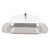 Photo Gallery garneck contenitore per burro spalma burro piatto per pane in acciaio inox coperchio per mantenere la freschezza Photo Gallery garneck contenitore per burro spalma burro piatto per pane in acciaio inox coperchio per mantenere la freschezza