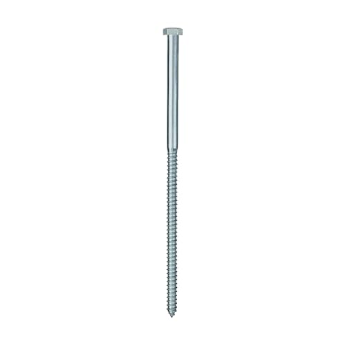 Image of Nuvo Iron - 1 /2-in x 10-in Hex Head Zinc Plated Galvanized Lag Bolt, 6 Pieces