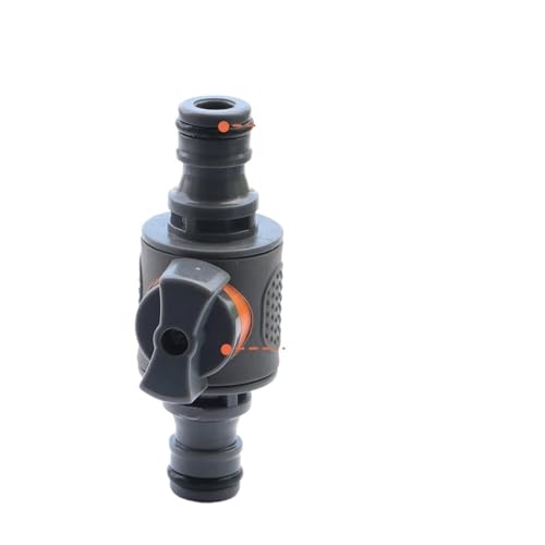 YXADGML Adaptador Manguera Grifo Adaptador de plástico de 3/4' Macho-Hembra, Conector rápido con válvula de Bola for Manguera de jardín, Accesorios de reparación, Tubo y Pistola de Agua.(E-1PCS)