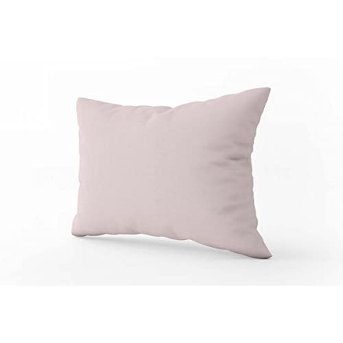 Belledorm Taie d'oreiller en polycoton percale 200 fils Rose poudré Cover
