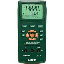 Passive Component LCR Meter (Measures: Inductance(L), Capacitance(C), and Resistance(R) for Noise Surveys in The Workplace, Installing Fire Alarms | Model: Extech LCR200