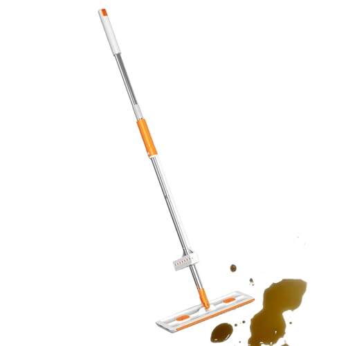 Yplkm Fregonas de Microfibra para Limpieza de Suelos - Fregona para Suelos,Mango Telescópico para Fregado Diario en Áreas Grandes Abiertas de Hogar Apartamento Baño Cocina y Uso Comercial
