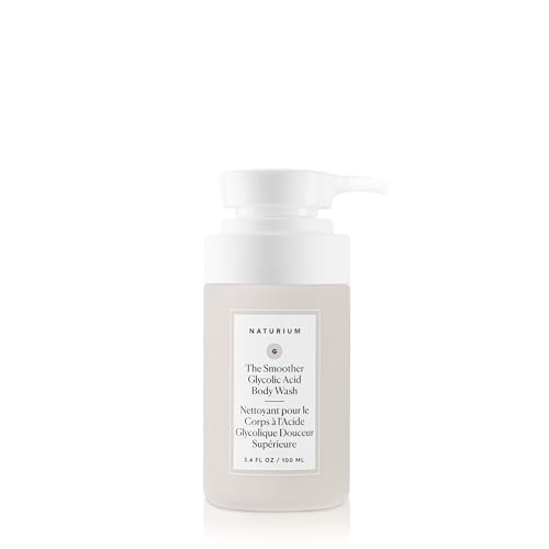 Naturium The Smoother Glycolic Acid Exfoliating Body Wash Soft & Smoothing Cleanser - Mini
