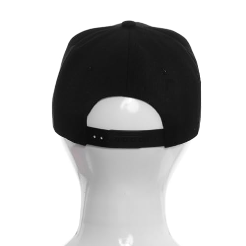 JEATHA Classic Embroidered Hip-Hop Baseball Cap, Adjustable Color Blocked Flat Snapback Cap4