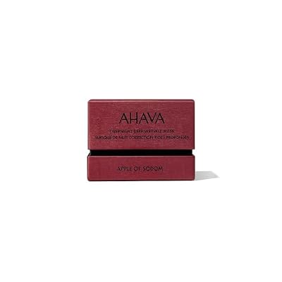 AHAVA Apple of Sodom Overnight Deep Wrinkle Anti-Aging Mask - Nourishing Gel-based Mask to Combat Deep Wrinkles, Restores Skin's Ability to Repair & Hydrates, includes exclusive Osmoter, 1.7 Fl.Oz