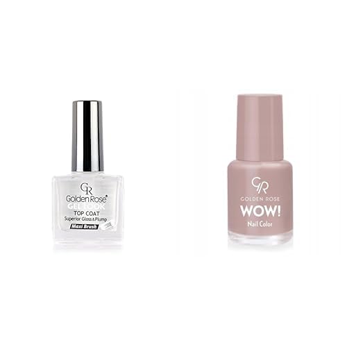 Golden Rose Gel Look Top Coat & Oje Seti