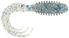 Moose Baits Crappie Lures, Triple Tail Baits, Soft Plastic Grubs, Swimbaits (Bluegill)