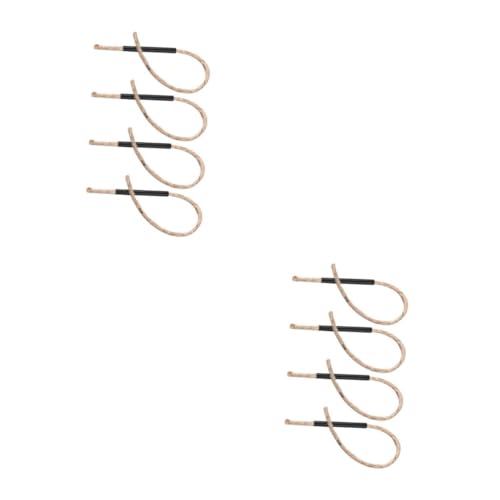 Toddmomy 8pcs Survival Wick Cords Handles Outdoor Camping Fire Weather Resistant Wax Ropes for Efficient Ignition Portable and for All Conditions