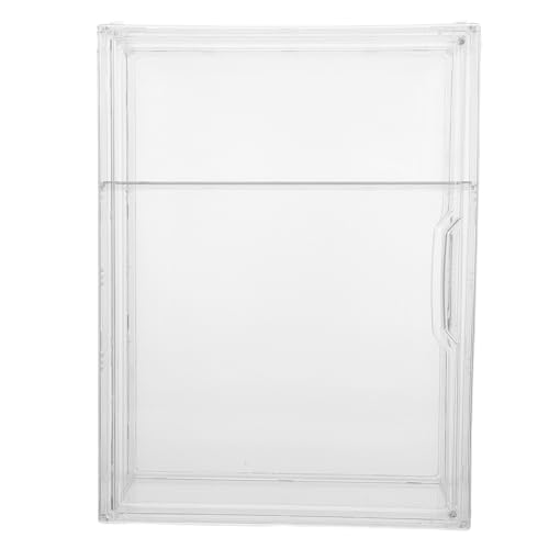 Boîte de rangement 3 niveaux empilable en acrylique transparent pour accessoires de bébé