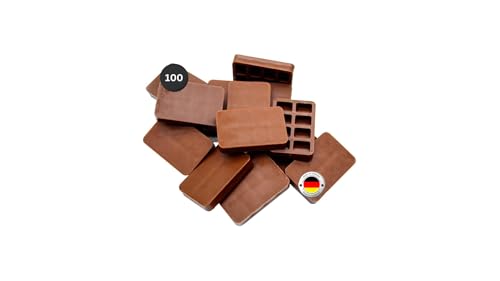 PRIMO24® Lot de 100 plaques d'espacement de qualité supérieure 60 x 40 mm - Plaques d'espacement multicolores en plastique (fabriquées en Allemagne) - Entretoises dans les tailles : 1,5, 3, 5, 10, 15