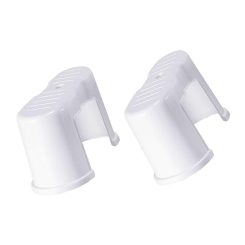 Didiseaon 2Pcs Lightweight Plastic Toilet Stool Non Slip Footstool for Home Bathroom for Toilet Training and Independence Durable Design for Long Lasting Use