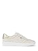 Michael Kors Women's Scotty Lace Up Sneaker, Vanilla MLTI, 7
