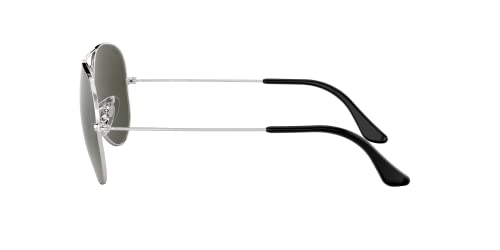 Image of Ray-Ban RB3025 Classic Mirrored Aviator Sunglasses