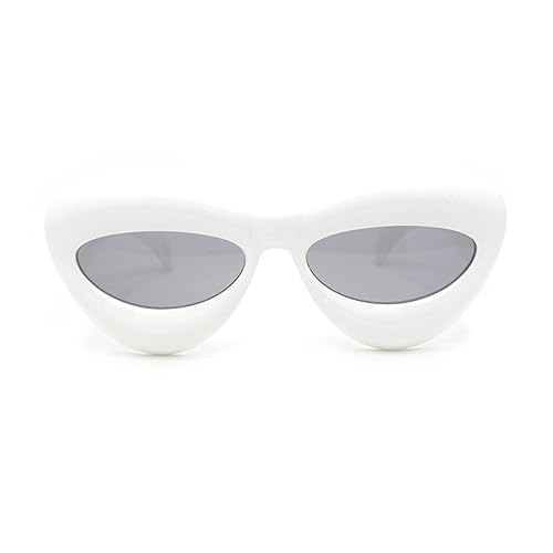 SA106 Girls Kids Size Bubble Thick Bloated Plastic Cat Eye Sunglasses2