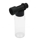 Replacement PET Foam Cannon Bottle with 3-Way Connector for Pressure Washer Car Wash Systems