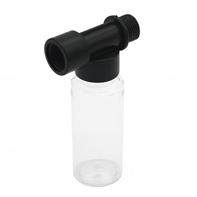 Replacement PET Foam Cannon Bottle with 3-Way Connector for Pressure Washer Car Wash Systems