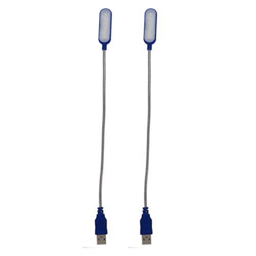 Lámpara USB para leer y trabajar mini luz portátil 6 LED flexible para estudio Toddmomy